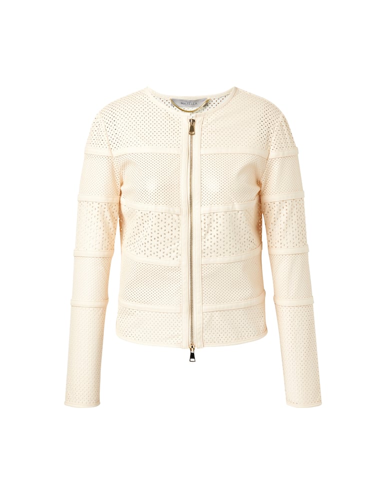 rinascente Marella Isto biker jacket - white