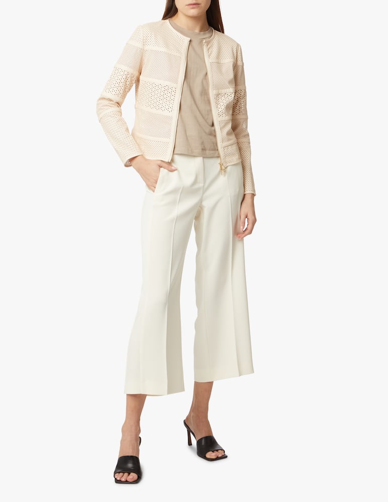 rinascente Marella Isto biker jacket - white