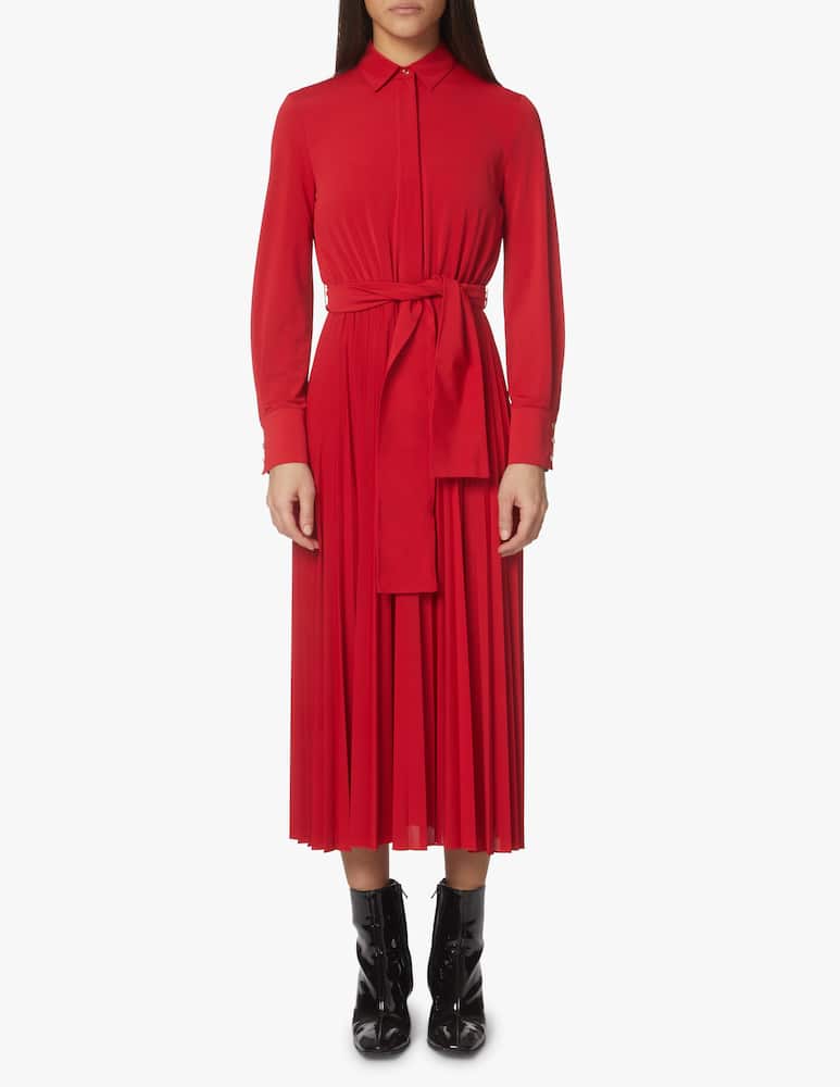 rinascente Marella Diction long chemisier - red