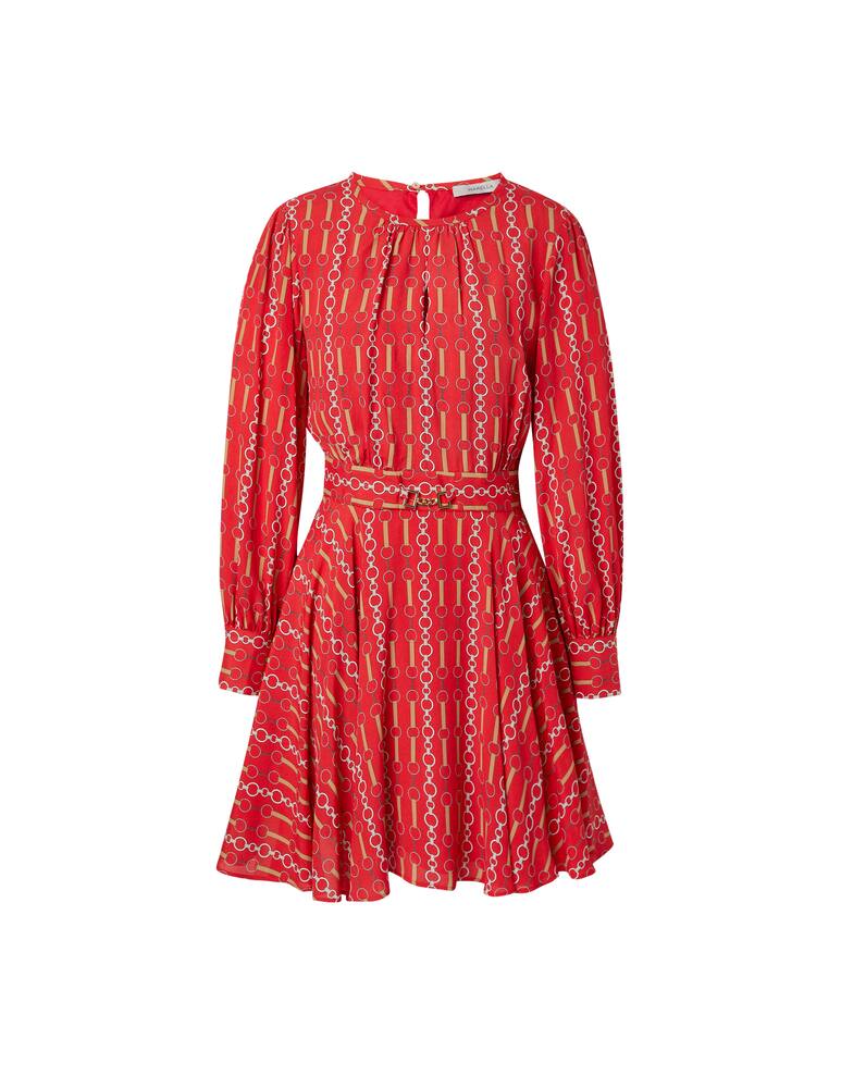 rinascente Marella Odeon mini dress - red