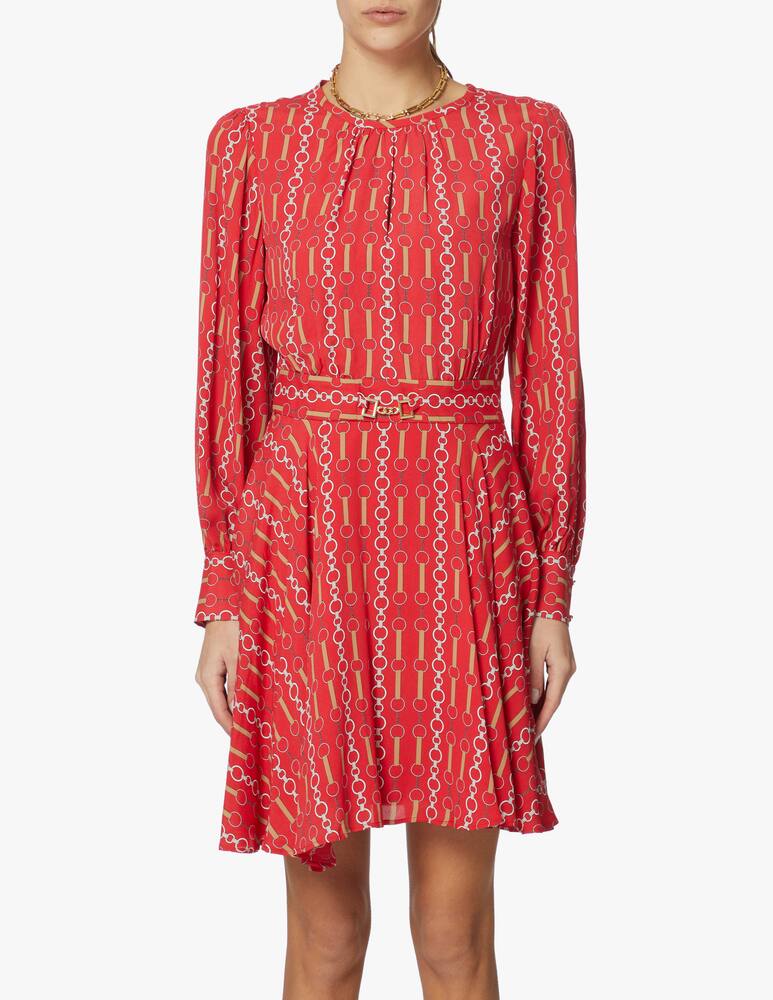 rinascente Marella Odeon mini dress - red