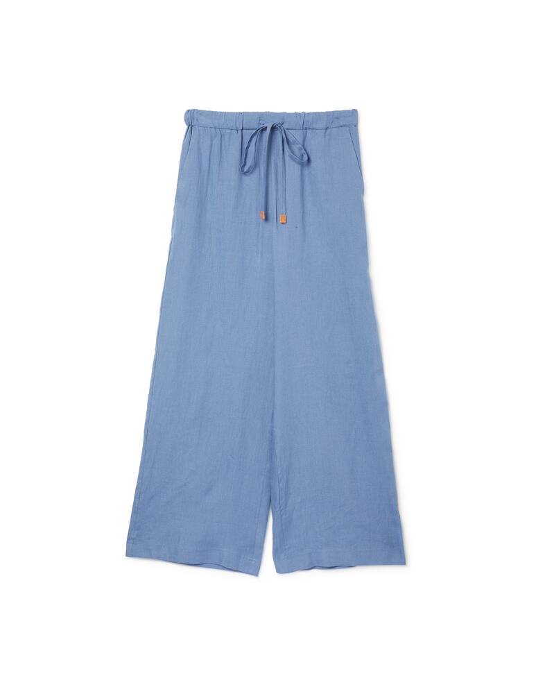 rinascente Marella Pantaloni di lino Zarda - azzurro
