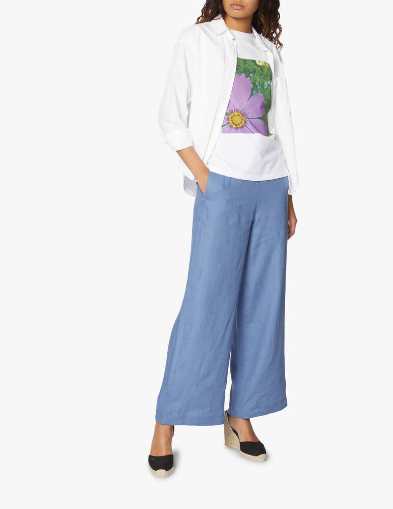 Marella Pantaloni di lino Zarda - azzurro - immagine 1 Marella Pantaloni di lino Zarda - azzurro - immagine 1