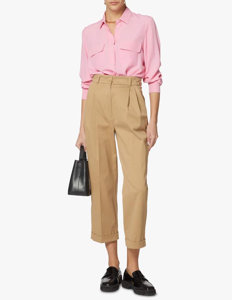 rinascente Marella Silk blend shirt - pink