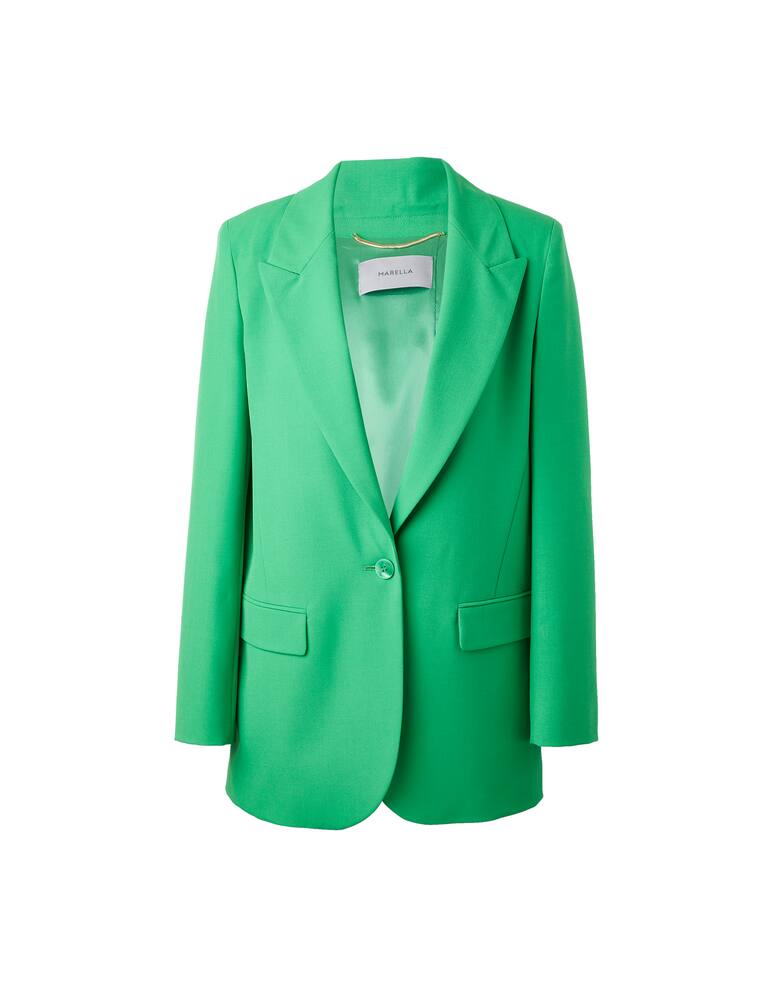rinascente Marella Motore one botton Blazer - green