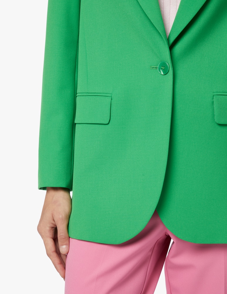 rinascente Marella Motore one botton Blazer - green