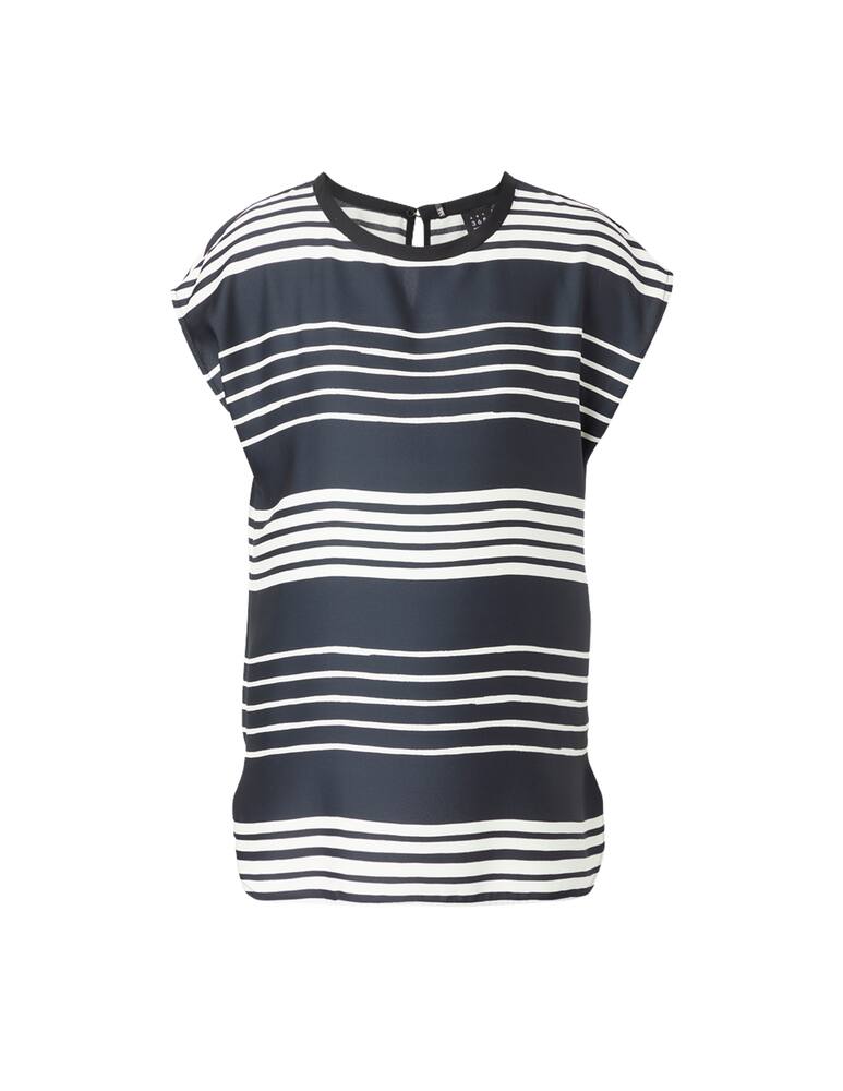 rinascente Marella Blusa a maniche corte Imbarco - nero