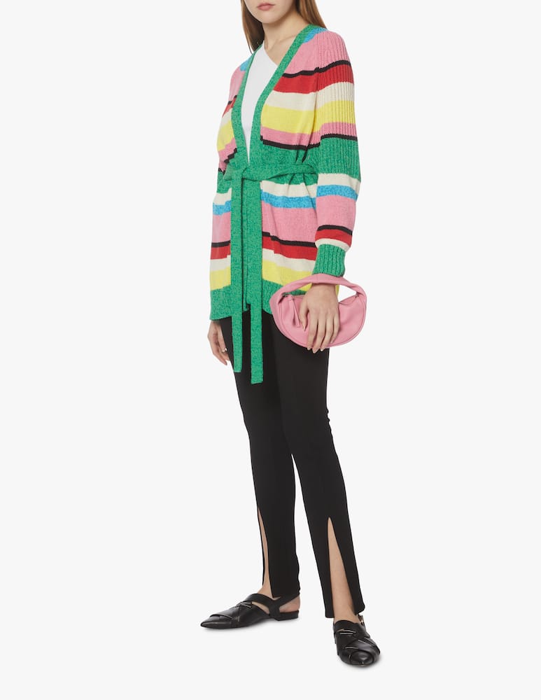 rinascente Marella Relax cotton blend long cardigan - multi