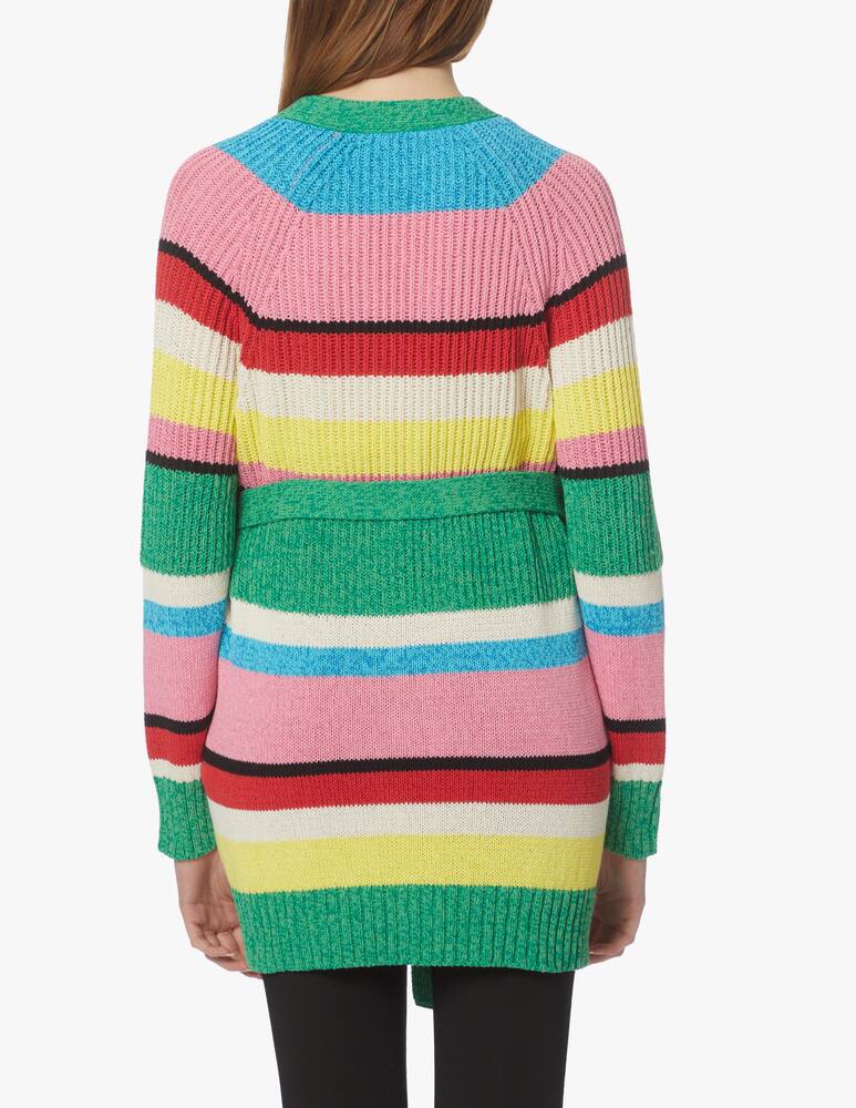 rinascente Marella Relax cotton blend long cardigan - multi