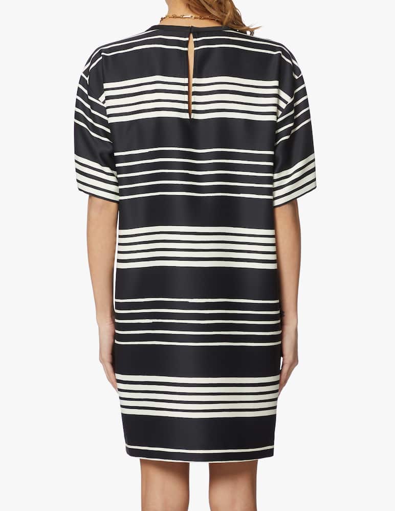 rinascente Marella Vestito corti in satin Denaro - nero