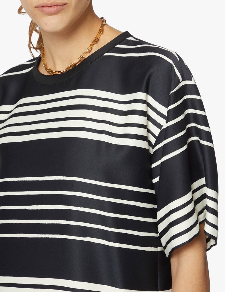 rinascente Marella Vestito corti in satin Denaro - nero