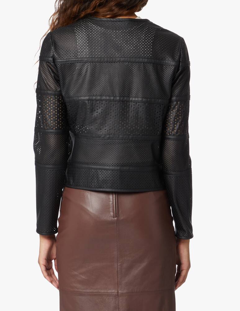 rinascente Marella Giacca traforata Istmo - nero