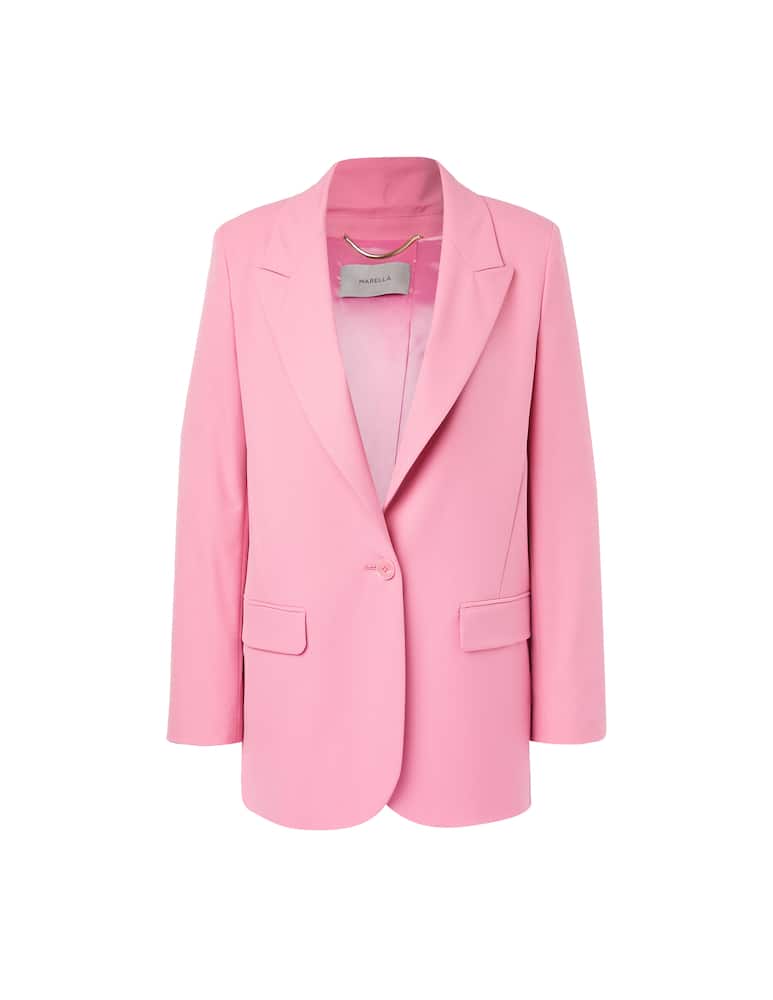 rinascente Marella Motore one botton Blazer - pink