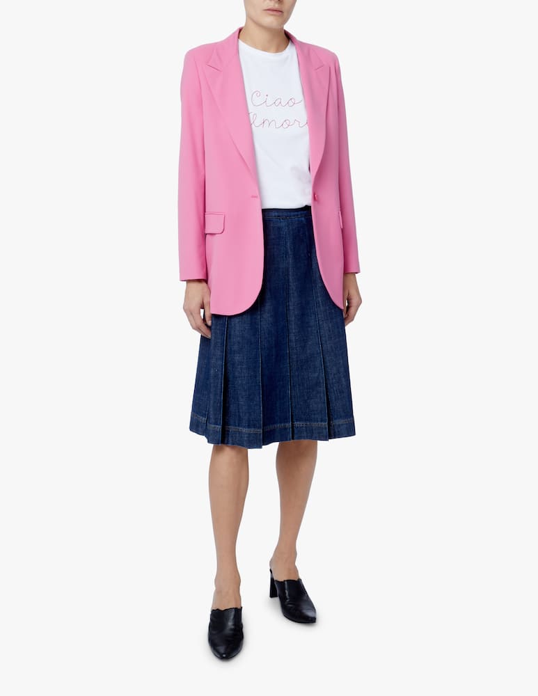 rinascente Marella Motore one botton Blazer - pink