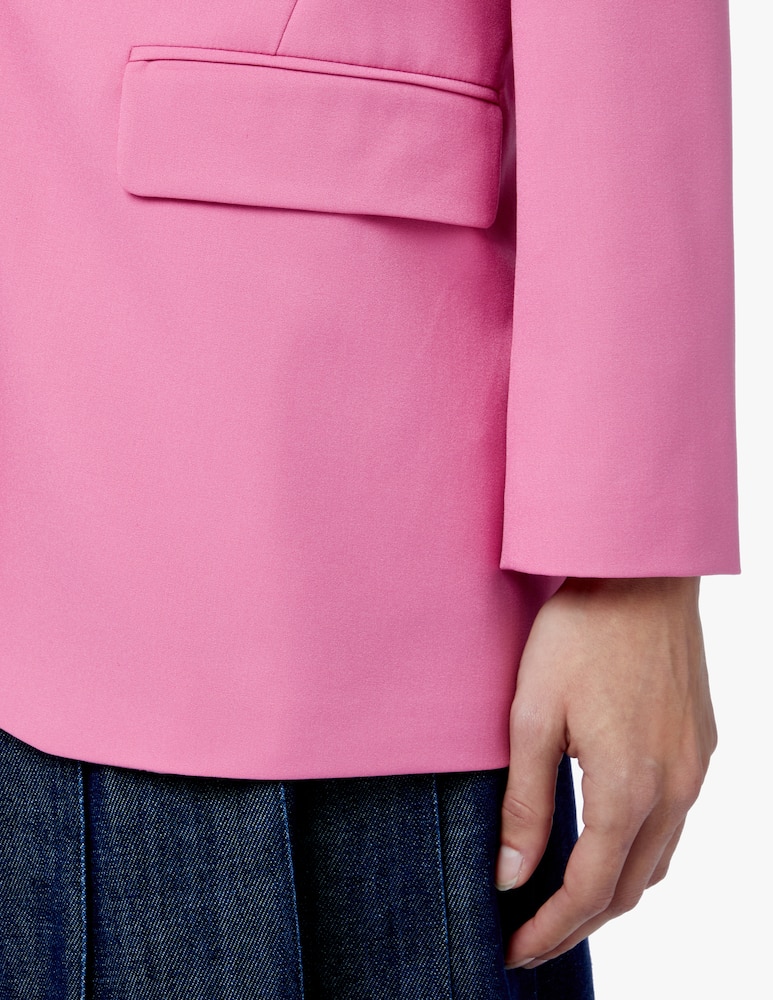 rinascente Marella Motore one botton Blazer - pink