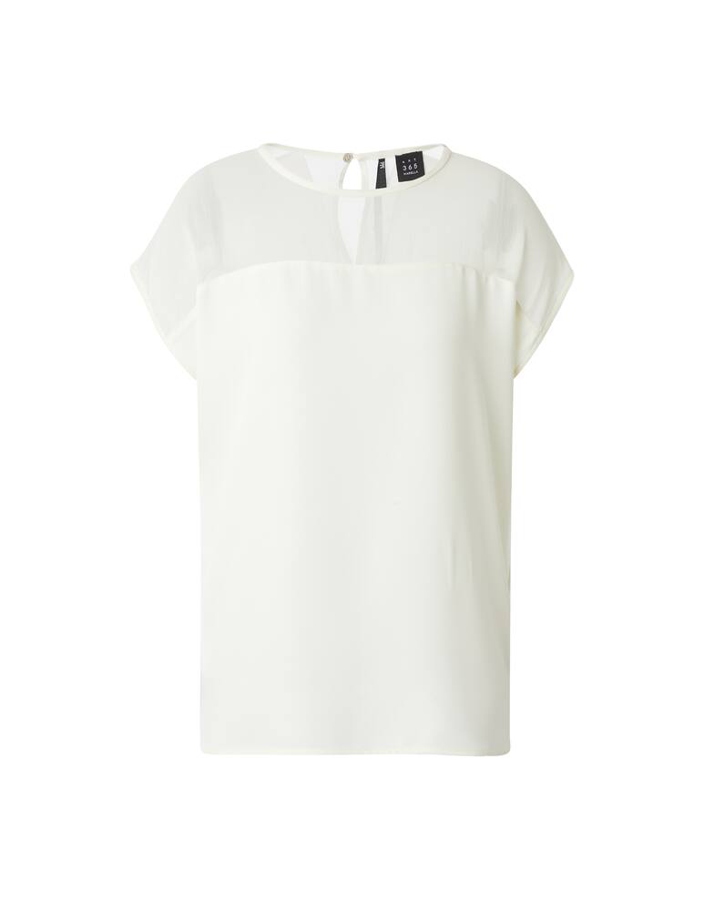 rinascente Marella Blusa a maniche corte Alfeo - bianco