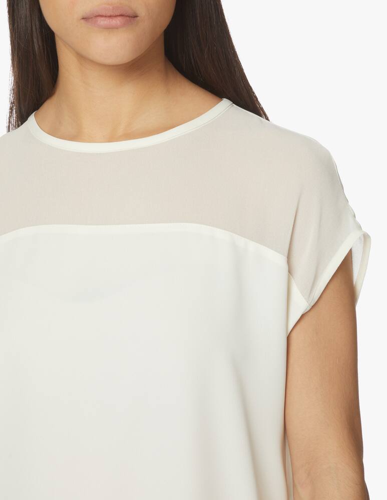 rinascente Marella Blusa a maniche corte Alfeo - bianco