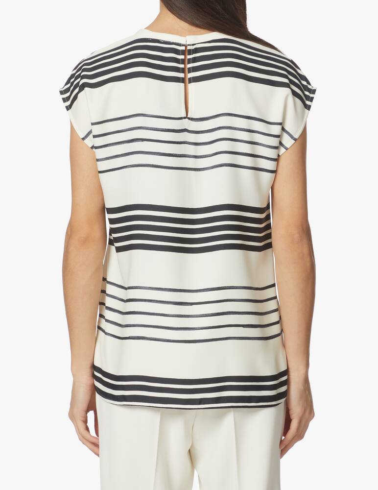 rinascente Marella Blusa a maniche corte Imbarco - bianco