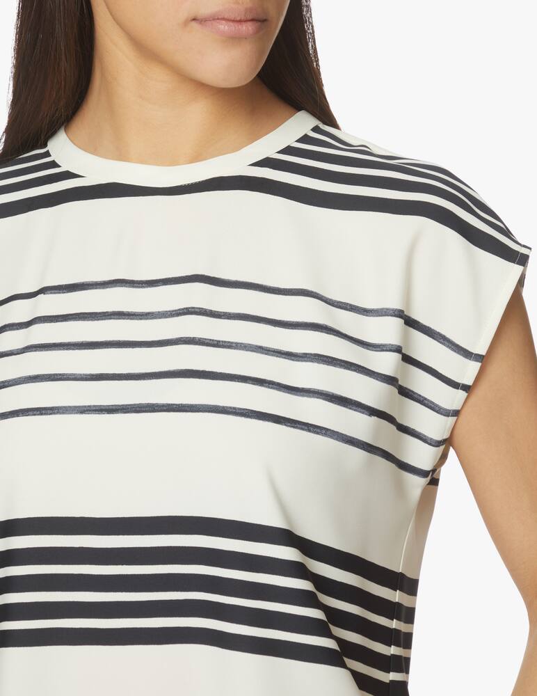 rinascente Marella Blusa a maniche corte Imbarco - bianco