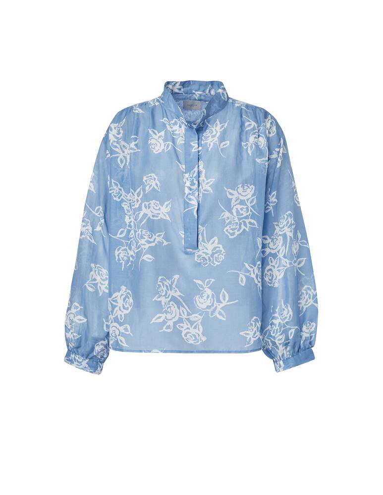 rinascente Marella Haway floral blouse - light blue