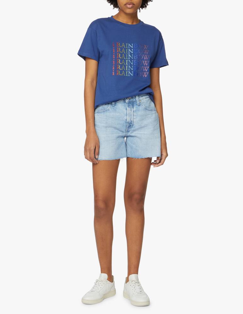 iBlues Manu cotton t-shirt - blue - picture 2 iBlues Manu cotton t-shirt - blue - picture 2