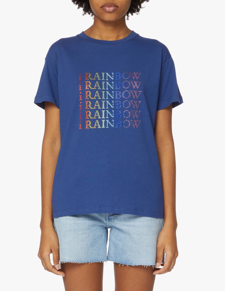 iBlues Manu cotton t-shirt - blue - picture 1 iBlues Manu cotton t-shirt - blue - picture 1