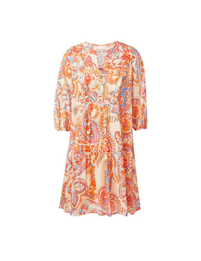 rinascente iBlues Vestito a manica lunga stampato Luchino - beige