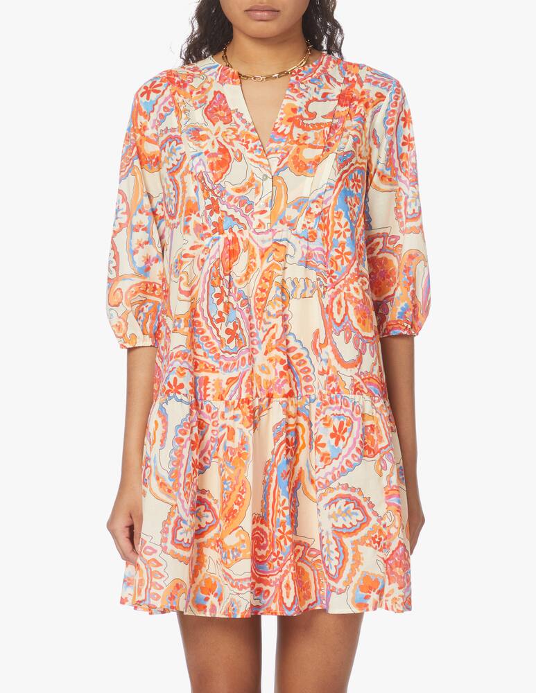 rinascente iBlues Vestito a manica lunga stampato Luchino - beige