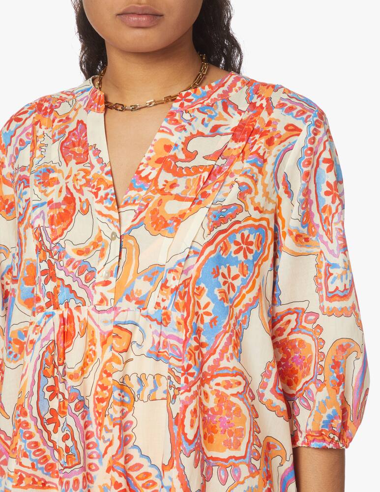 rinascente iBlues Vestito a manica lunga stampato Luchino - beige