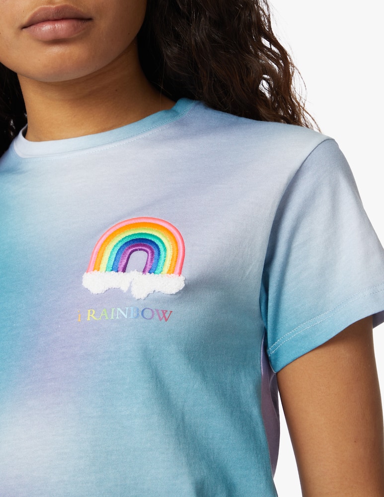 rinascente iBlues Dorico cotton t-shirt - light blue