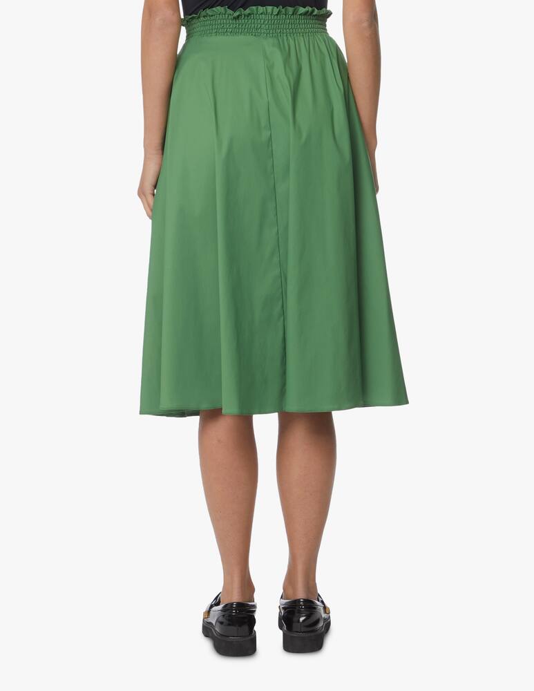 rinascente iBlues Tallone skirt with elastic waistband - green