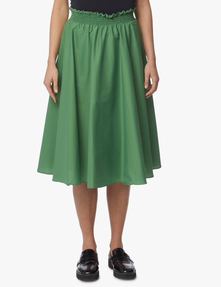 rinascente iBlues Tallone skirt with elastic waistband - green