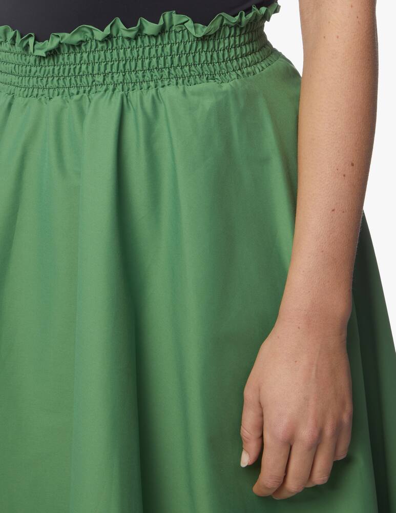 rinascente iBlues Tallone skirt with elastic waistband - green