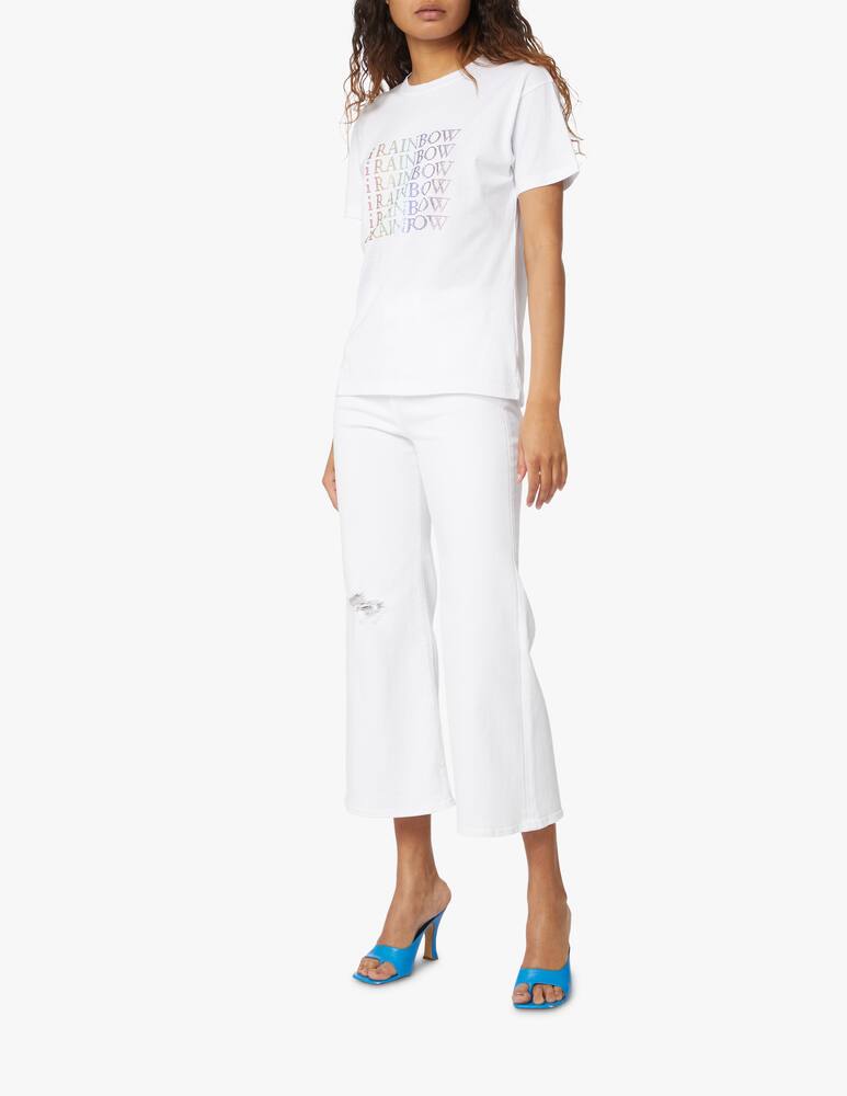 rinascente iBlues T-shirt in cotone manu - bianco