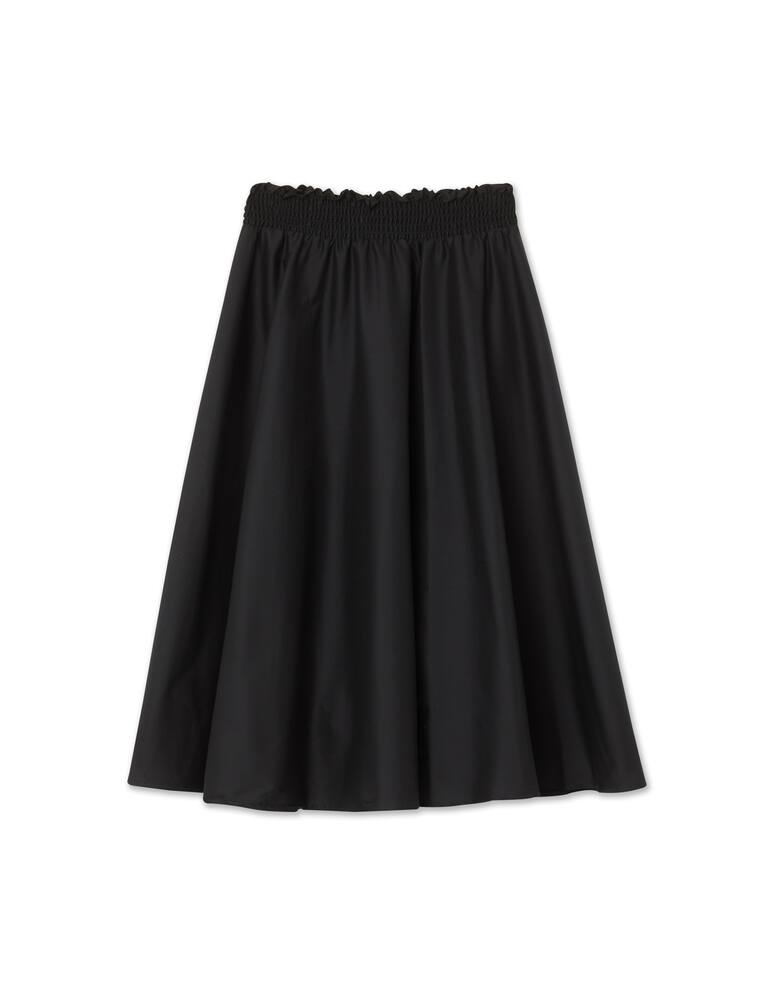 rinascente iBlues Tallone skirt with elastic waistband - black