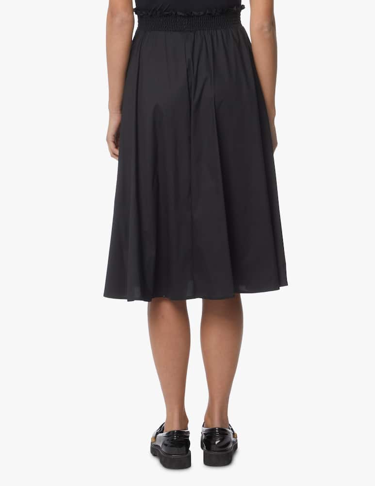 rinascente iBlues Tallone skirt with elastic waistband - black