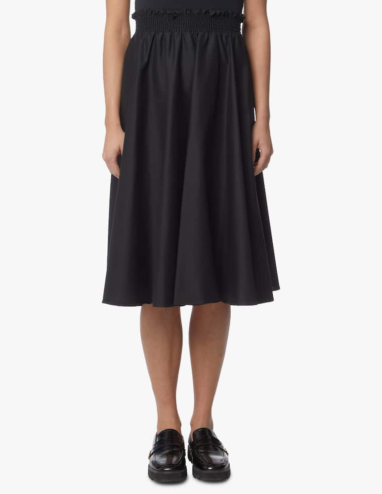 rinascente iBlues Tallone skirt with elastic waistband - black