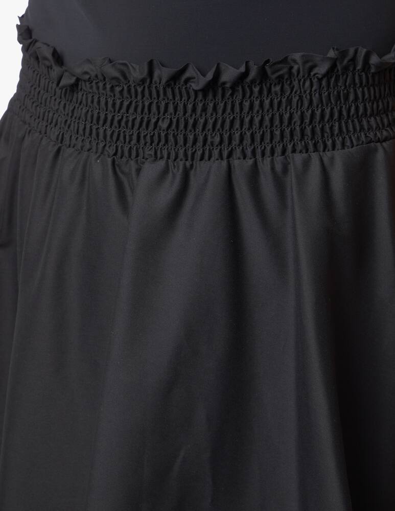 rinascente iBlues Tallone skirt with elastic waistband - black