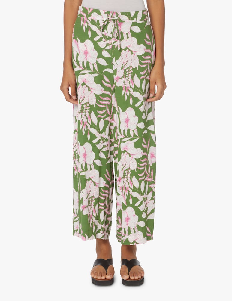 iBlues Pantalone a palazzo in viscosa Gatto - verde - immagine 2 iBlues Pantalone a palazzo in viscosa Gatto - verde - immagine 2