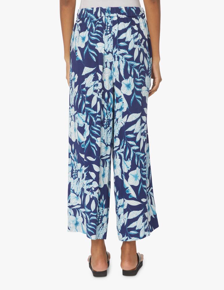 rinascente iBlues Pantalone a palazzo in viscosa Gatto - blu