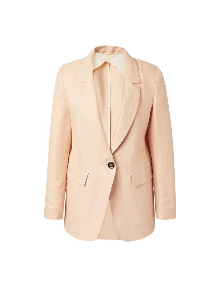 rinascente iBlues Blazer Mirano in misto lino - rosa