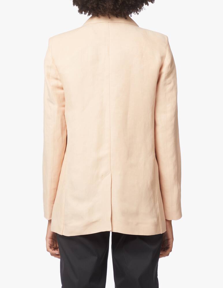 rinascente iBlues Blazer Mirano in misto lino - rosa