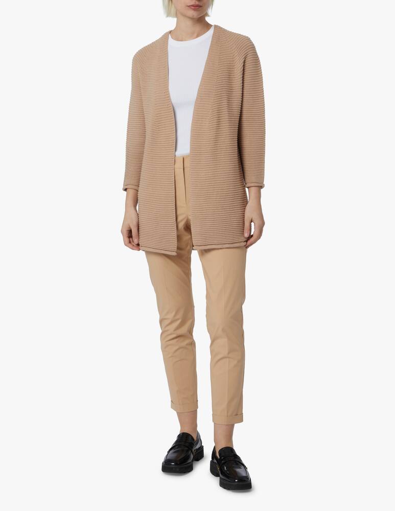 rinascente Marella Melk cotton long cardigan - beige