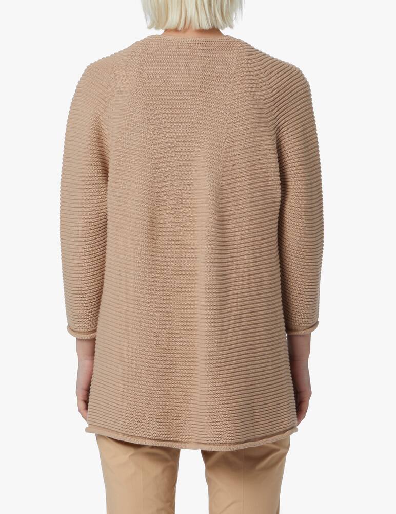 rinascente Marella Melk cotton long cardigan - beige