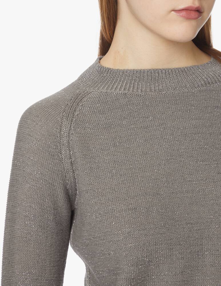 rinascente Marella Maglioncino in lurex Minute - grigio