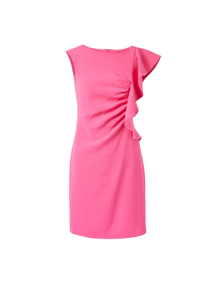 rinascente Marella Piave pencil dress with ruffle - pink