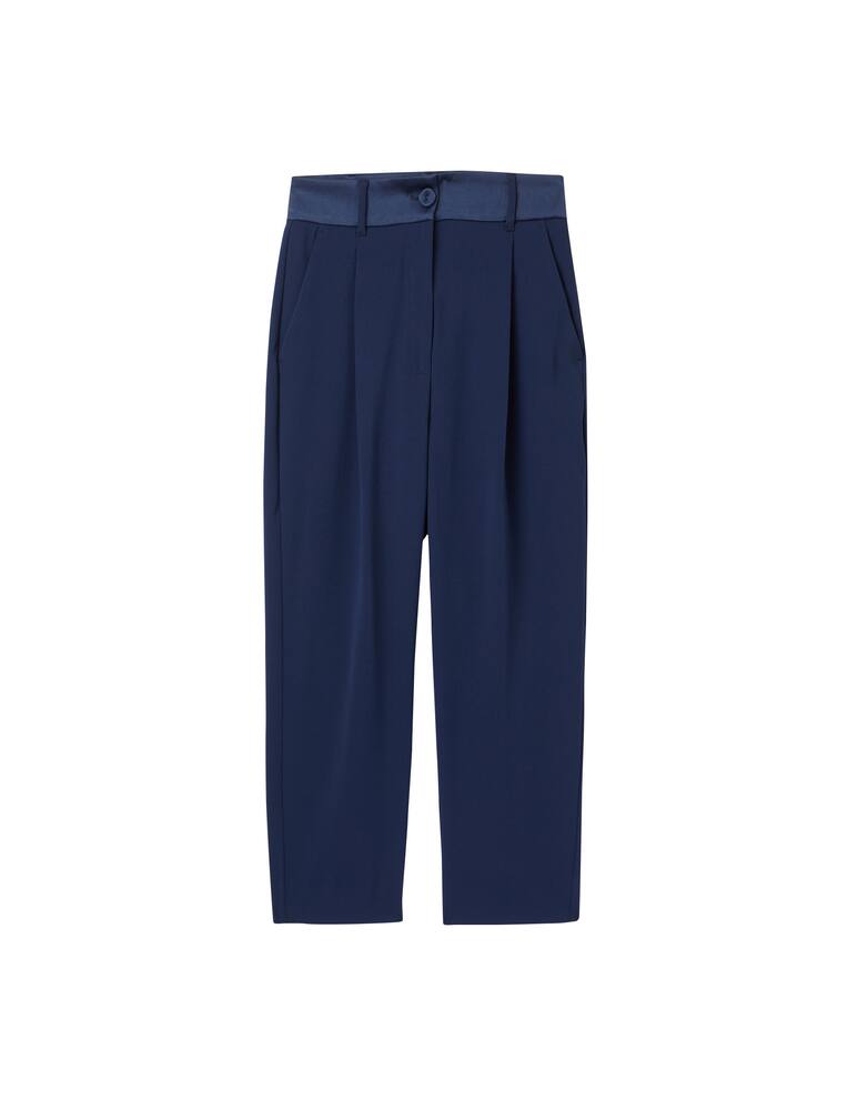 rinascente Marella Carina slim-fit trousers - blue