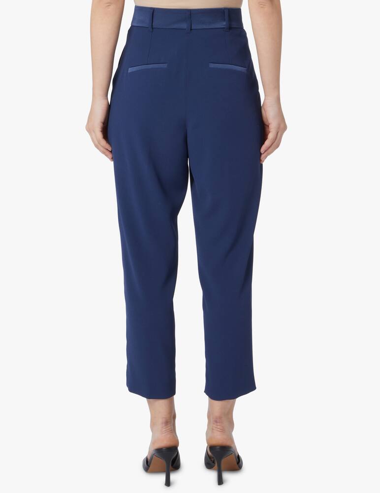 rinascente Marella Carina slim-fit trousers - blue