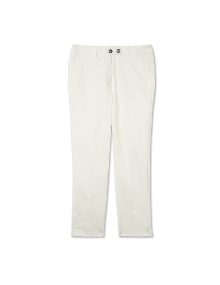 rinascente Marella Opunzia slim-fit trousers - white