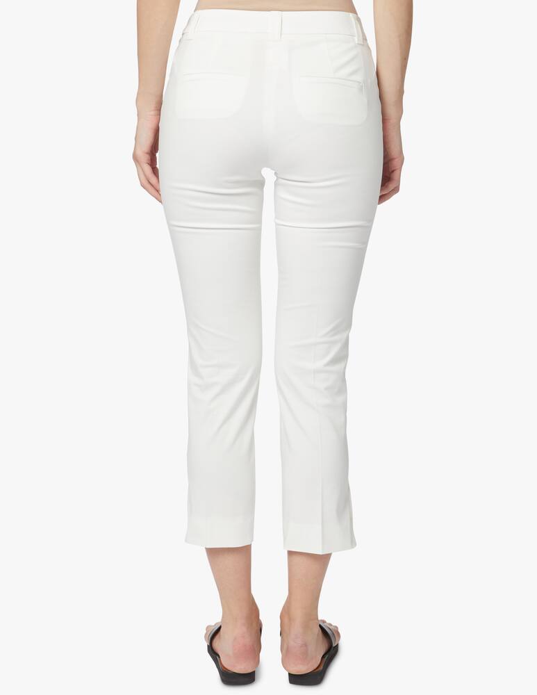 rinascente Marella Opunzia slim-fit trousers - white